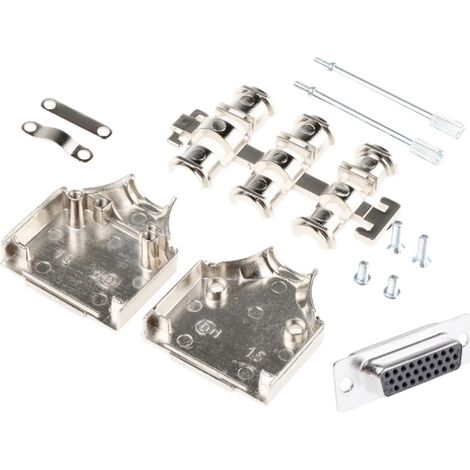 MH Connectors MHDM15-HD26FS-K D-SUB Stiftleisten-Set 180 ° Polzahl: 15 Lötkelch 1 St.