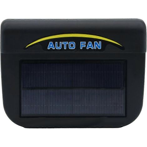 Ventilateur solaire pour voiture, ventilateur de fenêtre automatique, bouche d'aération pour climatisation, circulateur d'air avec fonction de ventilation, ventilateur de refroidissement solaire pour (1/5)
