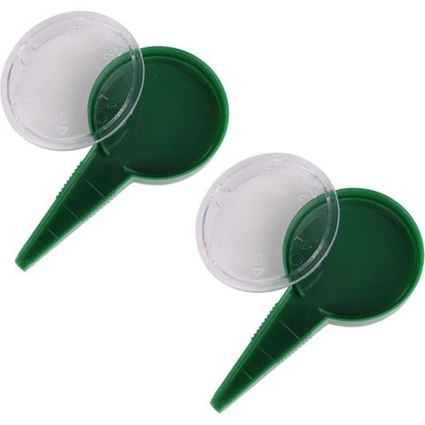 Semoir Manuel Réglable pour Jardins – 2 Pièces, Matière Plastique Militaire, 12cm Longueur – Distributeur de Graines à 5 niveaux pour Plantes (1/5)