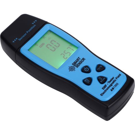 Détecteur de rayonnement électromagnétique LCD portable pour téléphone portable, testeur de rayonnement domestique 30 Hz 300 Hz (1/5)