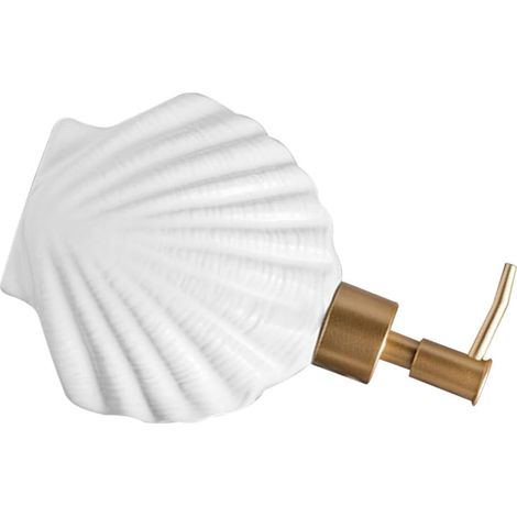 Nordic Style Ceramic Bathroom Dispenser 420ml Capacity Easy