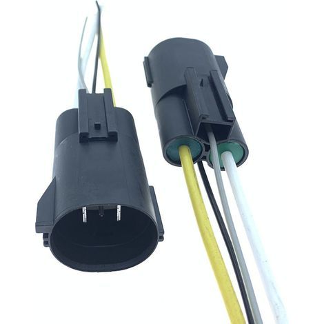Compatible avec les connecteurs de ventilateur électrique de radiateur des Ford Focus, Volvo, Land Rover, Jiangling et Mazda (1/4)