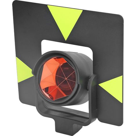 Prisme Topographique 64mm Verre K9 Couche Cuivre Miroir de Mesure Station Totale Accessoire Arpentage Haute Précision (1/5)