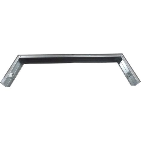 Maxter – Garde-boue tandem 2 plis galvanisé – Acier résistant à la corrosion – Dimensions 1420 x 300 x 225 mm – Protection optimale des roues (1/2)