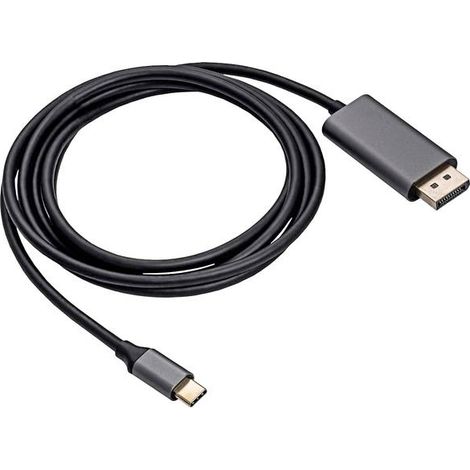 Adattatore cavo Akyga AK-AV-16 da USB C / DisplayPort per collegare il laptop a un monitor 4K 60Hz.