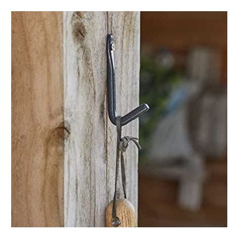 Hanging Basket Brackets Chains Decorative Basket Bracket Outdoor Wall Mounted Decorative Ornamental Hook Patio Wall Hanging (Wall Hooks, 2-pk) (1/3)