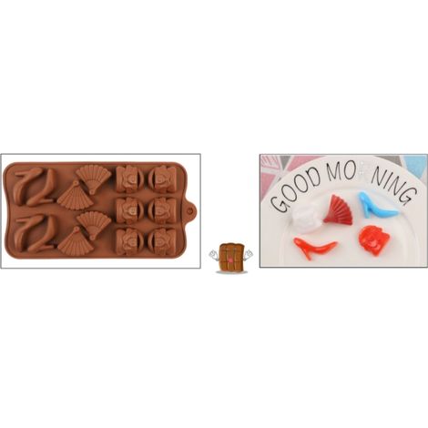 Moule à glaçons en silicone, épingles à chocolat (1/5)