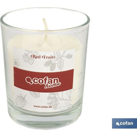 Candela Profumata Cera Vegetale Frutti Rossi 125 GUnit Saldi (1/4)