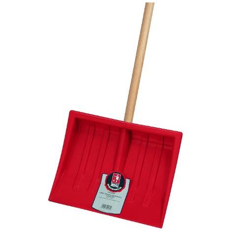 IDEAL Chasse-neige pour enfants 200 x 290 en plastique avec manche en bois dur