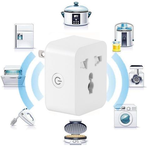 Prise Intelligente WiFi Bluetooth avec Minuteur - WS022 - Multiprise Modulable 15A en PC (1/5)