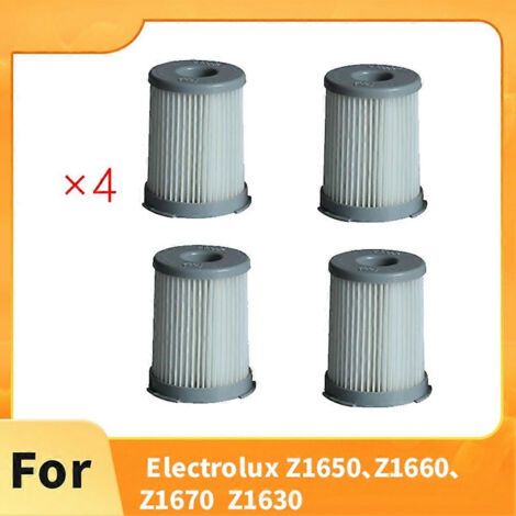 NALOOKAMIC Filtres de rechange pour aspirateurs Electrolux Z1650, Z1660, Z1670 et Z1630 (1/4)