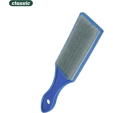 Spazzola con manico in acciaio e plastica per lime F1100 MOTA