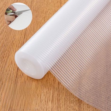 Tappetino antiscivolo e antiaderente in EVA per frigorifero, rivestimento in plastica per frigorifero, protezione per ripiani della credenza, tappetino da cucina per sotto il lavello, scarpe (1/5)