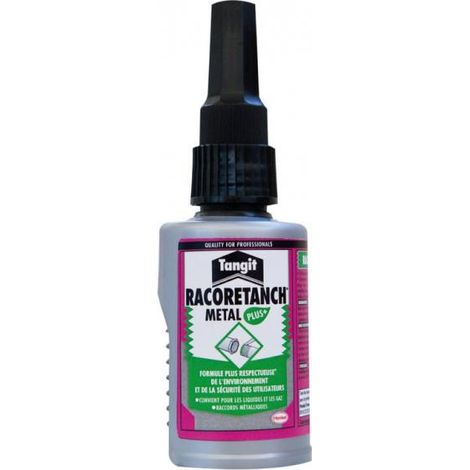 Résine étanchéité raccords filetés métalliques (Fluides+Gaz)-Tube 50ml de 50ml (1/2)