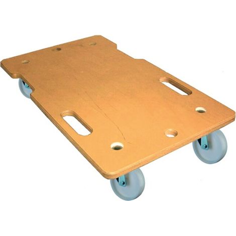 Allzweckroller 350x600mm mit lackierter Holzoberfläche