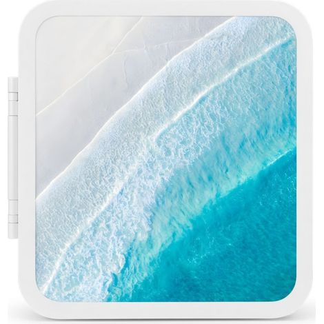 Étagère murale pliable de salle de bain blanc pliable imperméable modèle 9