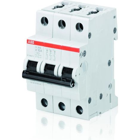 ABB Stotz S&J Sicherungsautomat K,6kA,32A,3P S203-K32 (1/5)