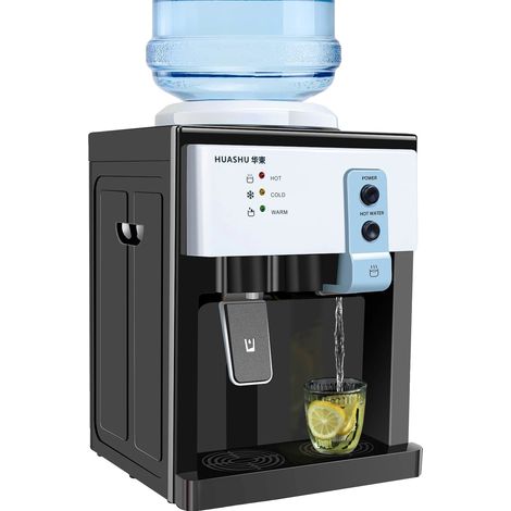 Distributeur d'eau, eau chaude et froide instantanée, design compact (1/2)