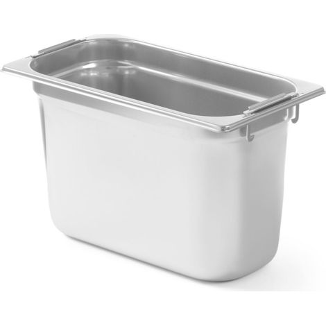 Conteneur GN 1/3 avec poignées rétractables Profi Line STAL 3,9 l 325 x 176 x 100 mm