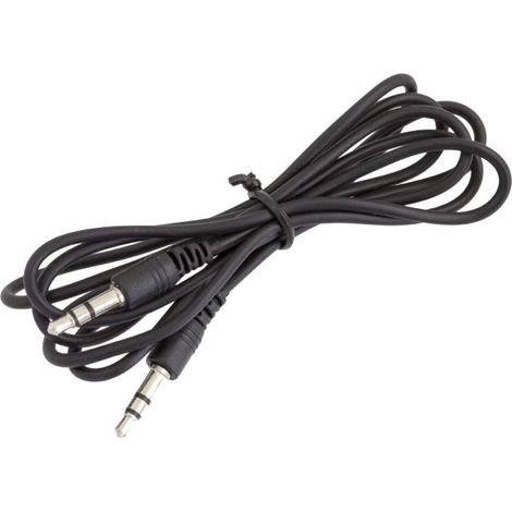 Câble audio AUX DD75, mini-jack 3,5 mm mâle, 1 m, anti-nœuds