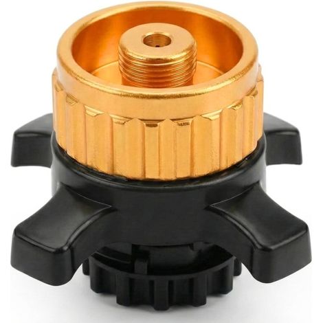 Adaptateur cartouche gaz Easy Clic vers EN417 filetage 7/16 réchaud camping