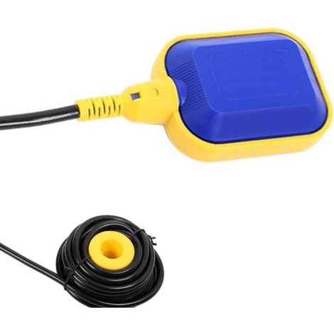 Contrôleur de Niveau d'eau de Câble, 250V 16A Interrupteur à Flotteur pour Pompe, Capteur De Contrôleur De Niveau d'eau De Liquide De CâBle (5M) (1/5)
