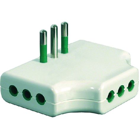 ADATTATORE TRIPLO PIATTO 82250- 5 pezzi  - FANTON
