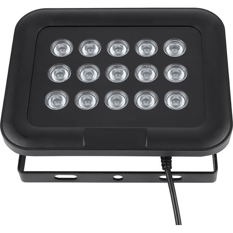Lampe infrarouge étanche 15 LED pour caméra surveillance, éclairage nocturne 12V (1/5)
