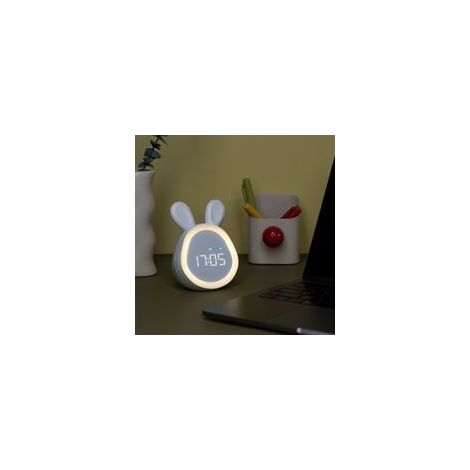 Réveil numérique lapin – Enfants – LED chaude – Rechargeable – Minuteur – (1/5)