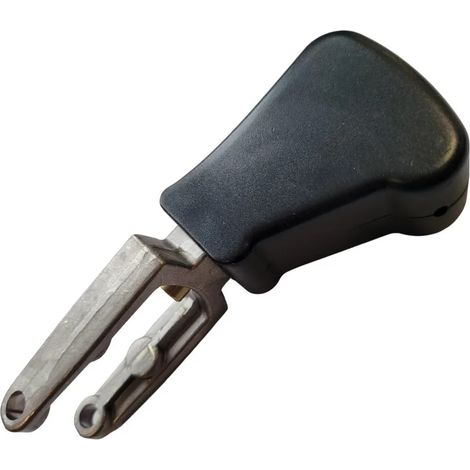 Manico ERGO nero, con logo, per chiusura fusto (Hiwi e Micro Matic) (1/3)