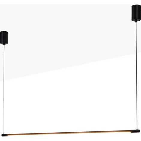 Barcelona Led – Suspension linéaire NICK 22W – Hauteur réglable jusqu'à 1,3 mètre – Éclairage LED économe en énergie – Diffuseur anti-éblouissement (1/5)