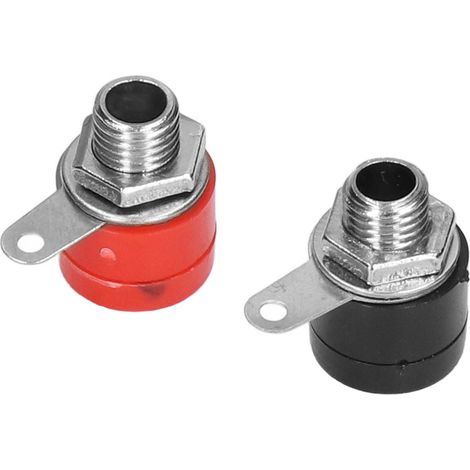 20 paires de fiches bananes, 4 mm, accessoires de test électriques haute performance et résistants à la corrosion pour équipements électroniques. (1/5)