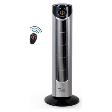 Orbegozo TWM 1010 Turmventilator Schwarz Grau 45W