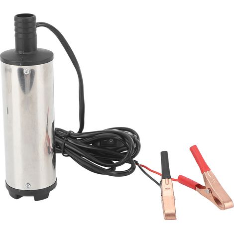 Miniatur-Kraftstoffabsaugpumpe, elektrisch, selbstansaugend, Dieselpumpe, 70 W, Flüssigkeitsabsaugpumpe, 12 V DC, 6 A, 30 l (1/5)