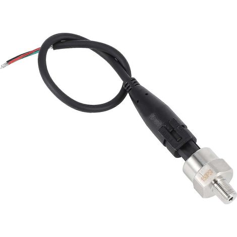 Capteur de pression 0-150 psi, transmetteur de pression d'huile, de carburant, d'air et d'eau, manomètre, alimentation 5 V CC, filetage NPT 1/8 pouce (1/5)
