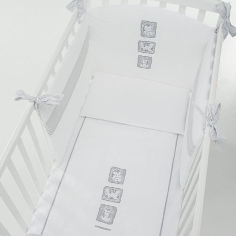 Foppapedretti Completo Piumone, Paracolpi e Federa per Letto Babyzoo (1/4)