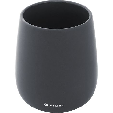 Nimco Tabo gobelet à brosse à dents en céramique noir mat TA 3158-90 (1/4)