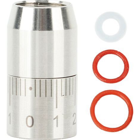 Steam nozzle for coffee machine, washable and continuously adjustable head for E61 machine (1/5)