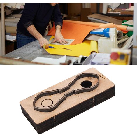 Matrice de Découpe en Acier Alliage pour Cuir - Accessoire Artisanal DIY LR1