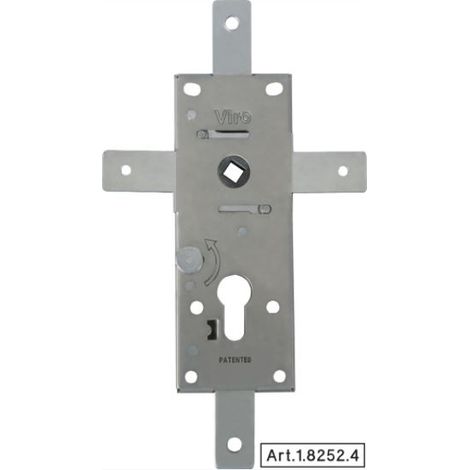 Serrure de porte de garage à 4 points pour cylindre européen - DOM - METALUX