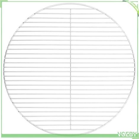 4010557 Grille de barbecue ronde 54 cm acier inoxydable 304 (1/5)