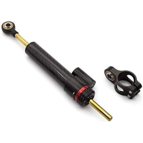 QORVA-Stabilisateur de contrôle d'amortisseur de direction universel réglable pour moto,