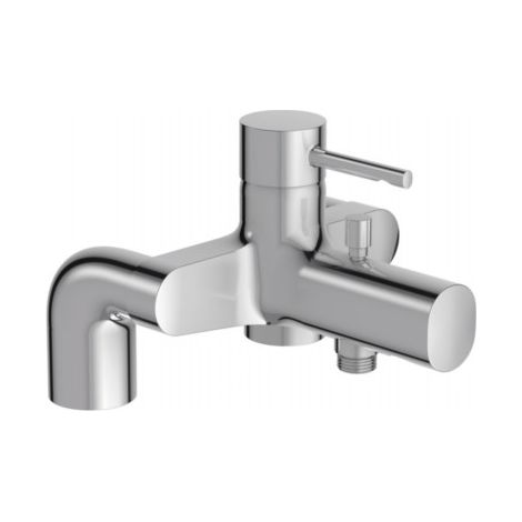 Jacob Delafon – Mitigeur bain douche cuff sur gorge mécanique chrome – Débit 20 l/mn sous 3 bars – Cartouche céramique – Installation 2 trous (1/3)