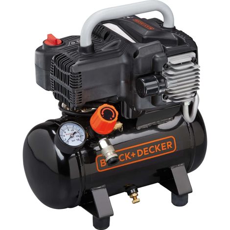 Black+Decker NKBB304BND308 Compressore d'Aria, 230 V, Nero, BD195/6 NK (1/2)