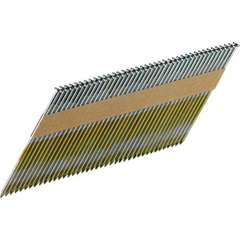 Metabo 630149000 4000 tira di chiodi D34° uniti con carta 2.8 x 50 mm anello NK G12