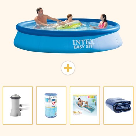 Intex Piscine Easy Set Ronde - 366x76 cm - 5-pièces  S347 (1/5)