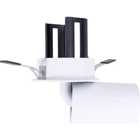 Maxlight HALO faretto incasso orientabile bianco LED 9W (1/4)