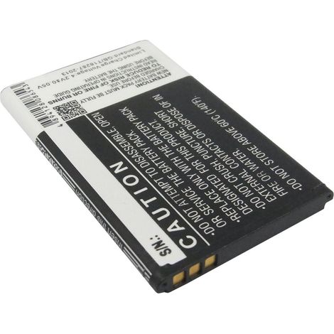 CoreParts Batería de ion de litio de 4,44 Wh, 3,7 V, 1200 mAh para Nokia BL-4UL, mobx-BAT-NK225XL
