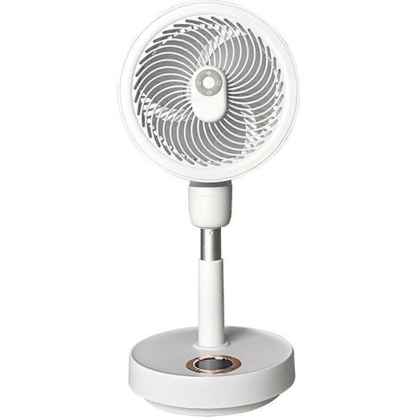 Ventilateur de table programmable avec télécommande, oscillant à 120°, idéal pour le camping en plein air.