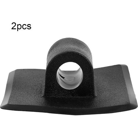 Motorbefestigungsclip, 2 Stück, schwarze Kunststoff-Motorbefestigungsclips, geeignet für Kajak, Boot, Kanu (1/5)